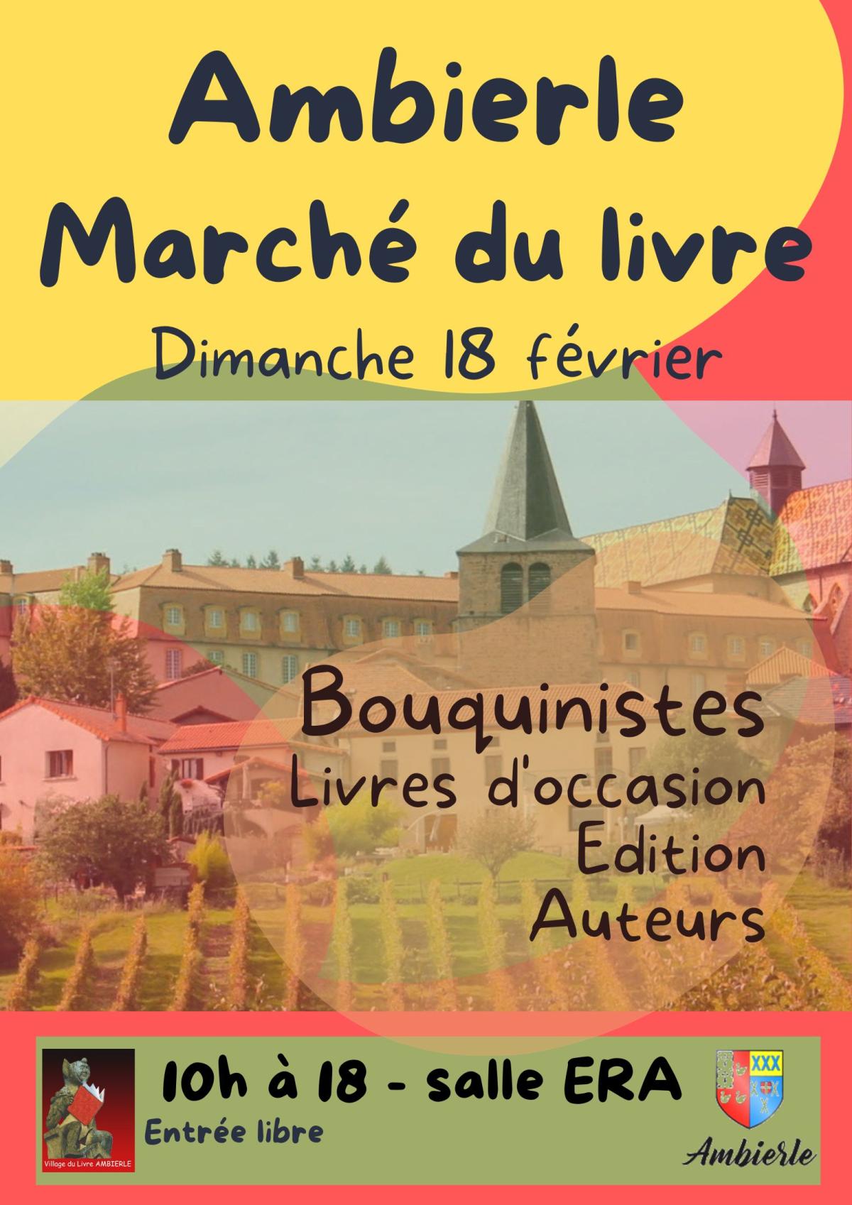 MARCHE DU LIVRE 18 février 2024