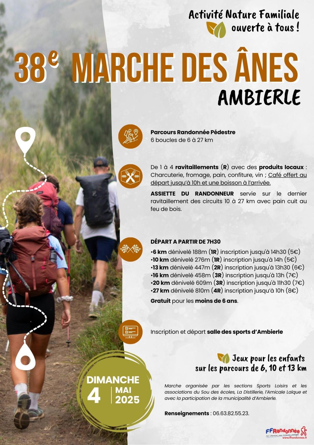 Marche des ânes 2025